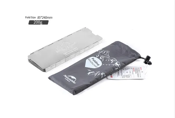 Naturehike veterná zábrana pri varení 10 stien - 280g