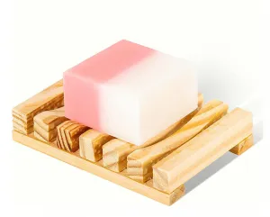Drevená podložka pod mydlo