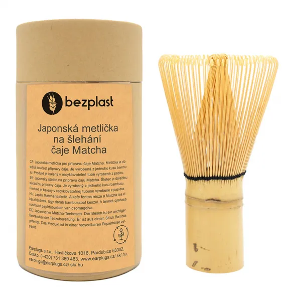Allnature Matcha Tea 100g & Japonská metlička