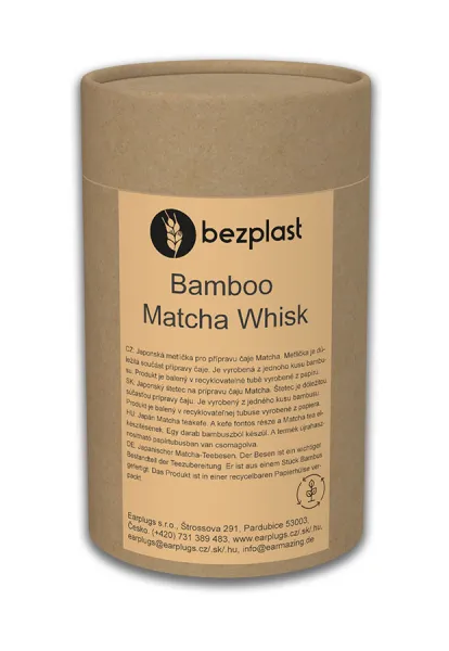 Japonská metlička na šľahanie čaju Matcha – Bezplast