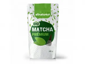 Allnature Matcha Tea 100g & Japonská metlička