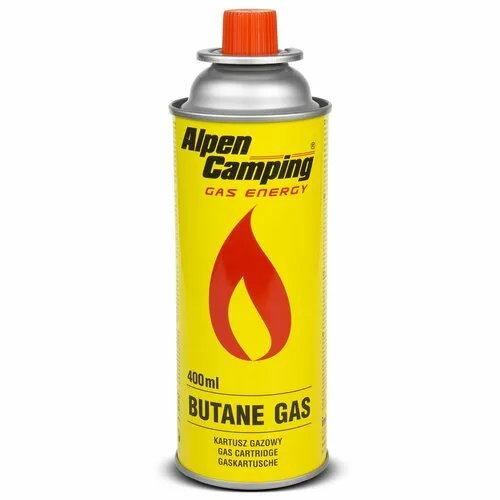 Alpen Camping Plynová kartuše 400 ml - 4ks