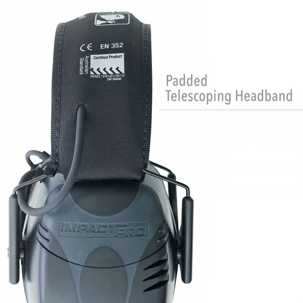 Howard Leight Impact Pro Elektronické chrániče sluchu 33 dB Farba: Žltá