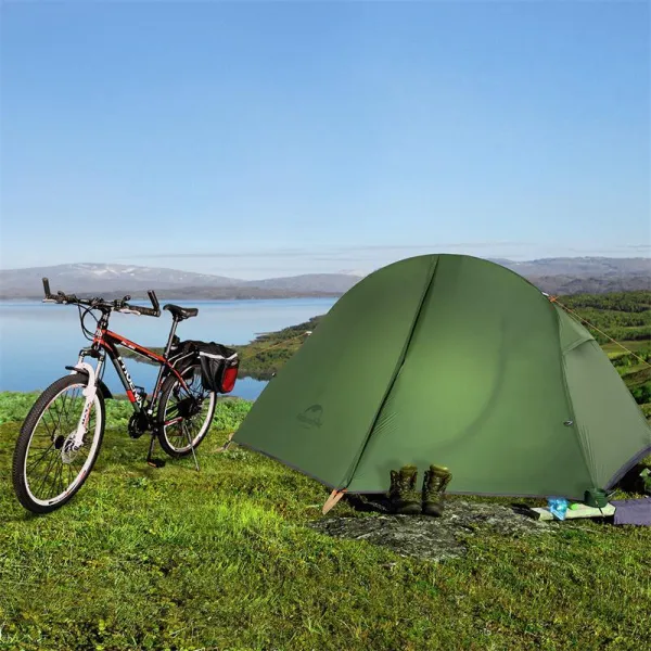 Naturehike Ultralight cyklistický stan 20D 1615g Farba: Amber
