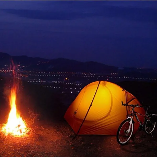 Naturehike Ultralight cyklistický stan 210T 1770g Farba: Tyrkysová