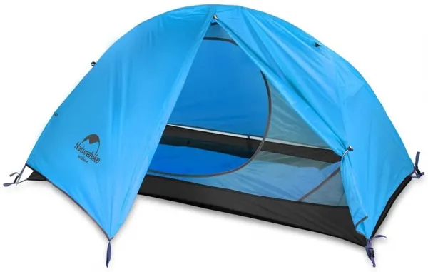 Naturehike Ultralight cyklistický stan 210T 1770g Farba: Tyrkysová