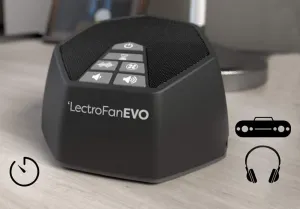 LectroFan Evo prístroj na biely šum Farba: Biela