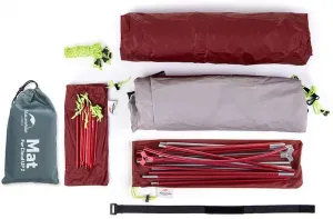 Naturehike Ultralight stan Cloud Up2 20D 1850g Farba: Sivá