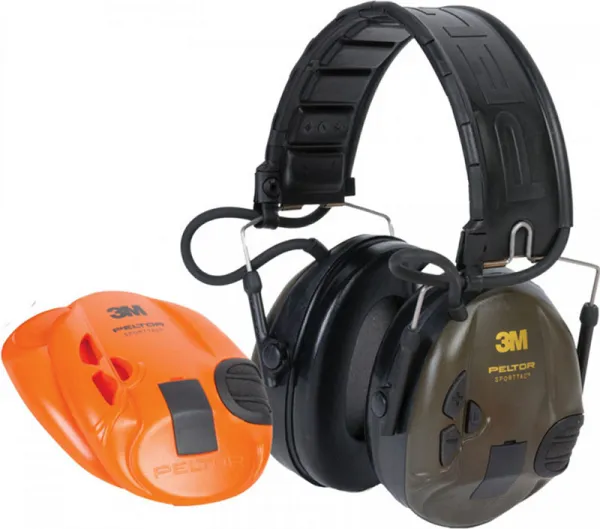 3M™ Elektronický chránič sluchu PELTOR™ SportTac™ 26 dB Farba: Červená / čierna