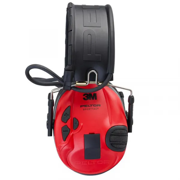 3M™ Elektronický chránič sluchu PELTOR™ SportTac™ 26 dB Farba: Červená / čierna