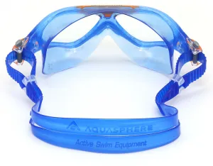 Aquaphere Vista Junior - detské plavecké okuliare Farba: Modrá / žltá / transparentná