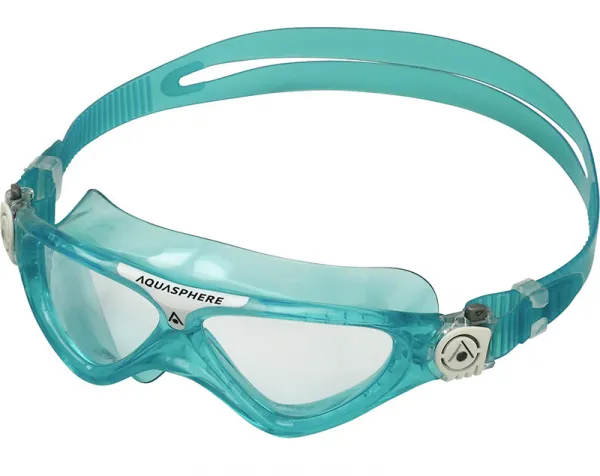 Aquaphere Vista Junior - detské plavecké okuliare Farba: Modrá / žltá / transparentná