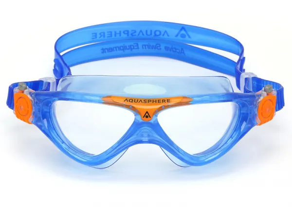 Aquaphere Vista Junior - detské plavecké okuliare Farba: Modrá / žltá / transparentná