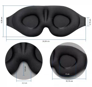 3D Maska na oči na spanie Monica