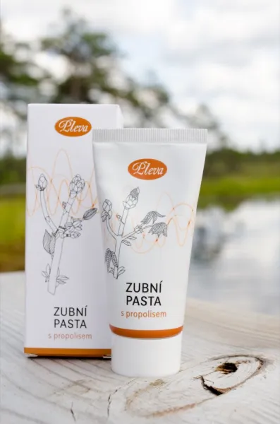 Pleva Zubná pasta s propolisom - 75g