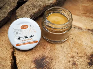 Pleva Medová masť s propolisom - 20g