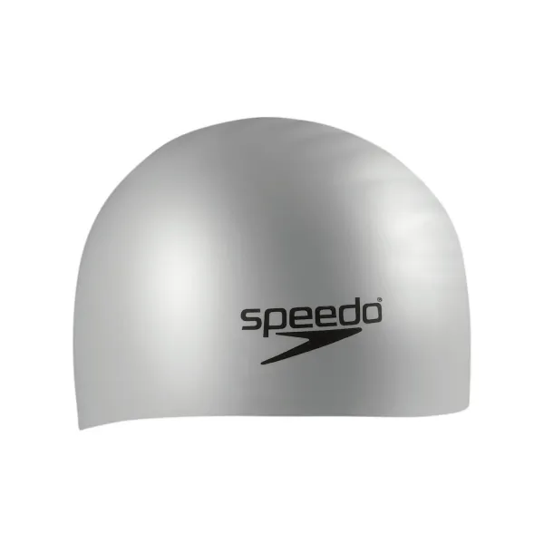 Speedo Plain flat - silikónová plavecká čiapka Farba: Čierna