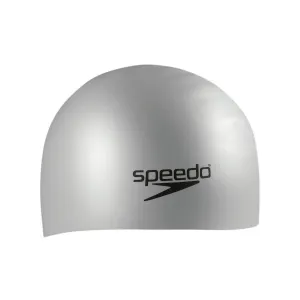 Speedo Plain flat - silikónová plavecká čiapka Farba: Čierna