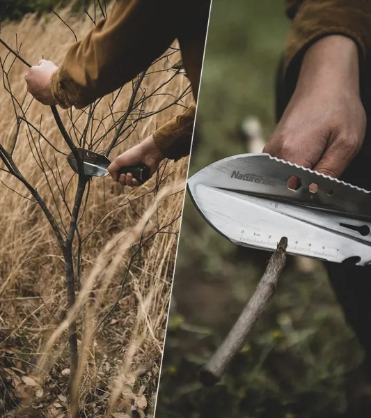 Naturehike Multifunkčná kempingová lopatka