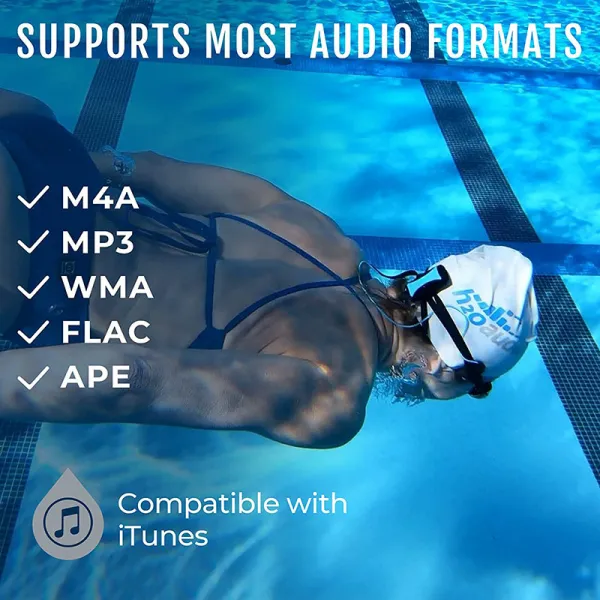 H2O Stream 3 DM - vodotesný MP3 prehrávač s Bluetooth