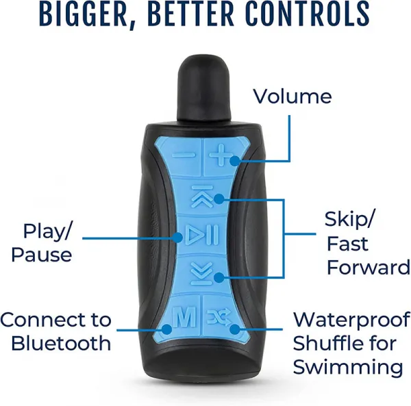 H2O Stream 3 DM - vodotesný MP3 prehrávač s Bluetooth