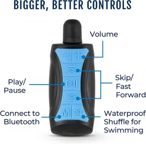 H2O Stream 3 DM - vodotesný MP3 prehrávač s Bluetooth