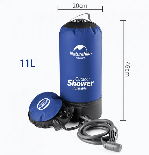 Naturehike kempingová nožná sprcha 980g