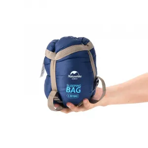 Naturehike LW180 ultraľahký spací vak - veľkosť L 680g Farba: Modrá