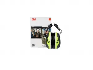 3M X4P3 Peltor Mušľové chrániče sluchu na helmu 32dB