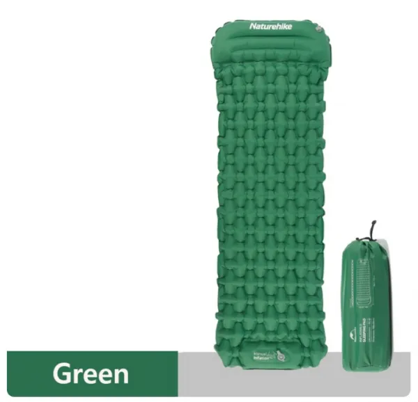 Naturehike FC-12 - nafukovacia ultraľahká karimatka so vstavanou pumpou 620g Farba: Tmavo modrá