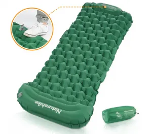 Naturehike FC-12 - nafukovacia ultraľahká karimatka so vstavanou pumpou 620g Farba: Tmavo modrá