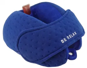 Be relax Original Plus - cestovný vankúš Farba: Modrá