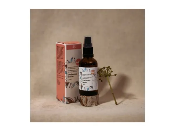 Kvitok Masážny olej Uvoľnenie svalov - 50 ml