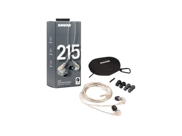 Shure SE215-EFS - In-Ear slúchadlá Farba: Čierna