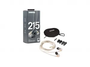 Shure SE215-EFS - In-Ear slúchadlá Farba: Čierna