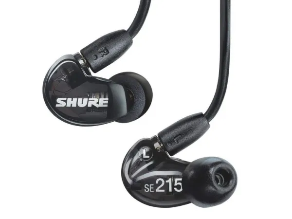 Shure SE215-EFS - In-Ear slúchadlá Farba: Čierna