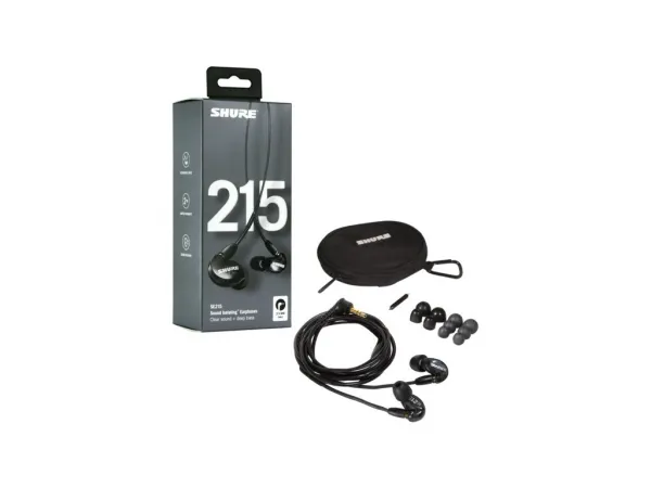 Shure SE215-EFS - In-Ear slúchadlá Farba: Transparentná