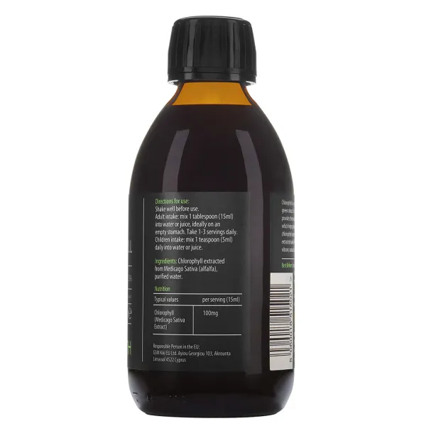 Kiki Health Tekutý chlorofyl 250 ml