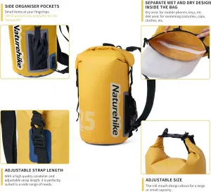 Naturehike Vodotesný vak 25L Farba: Biela