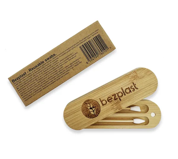 Bezplast Znovupoužiteľné tyčinky do uší