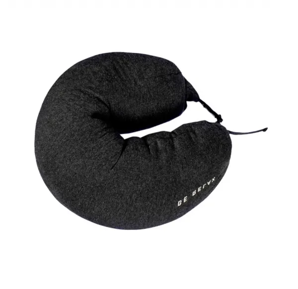Be relax 3in1 Flexi rest cestovný vankúš z mikrogranúl Farba: Sivá