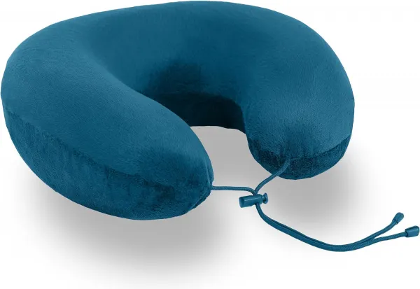 Daydream Memory Foam Premium - cestovný vankúš z pamäťovej peny Farba: Modrá