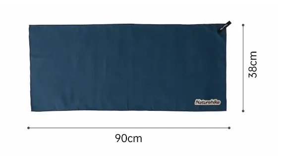 Naturehike Antibakteriálny rýchloschnúci uterák (Malý) 90x38cm Farba: Tmavo modrá