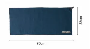 Naturehike Antibakteriálny rýchloschnúci uterák (Malý) 90x38cm Farba: Tmavo modrá