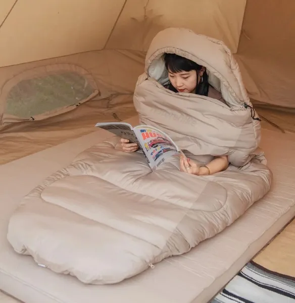 Naturehike PS400 - oválny spací vak 1700g Farba: Sivá