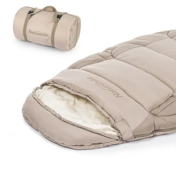 Naturehike PS400 - oválny spací vak 1700g Farba: Sivá