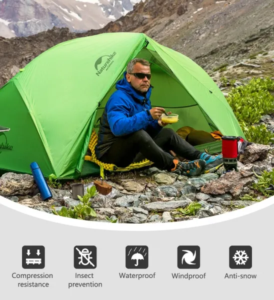 Naturehike Star River 2 20D 2200g - stan pre 2 osoby