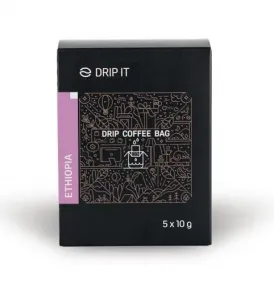 Drip it Ethiopia Legesse Borsamo množstvo v balení: 20 káv