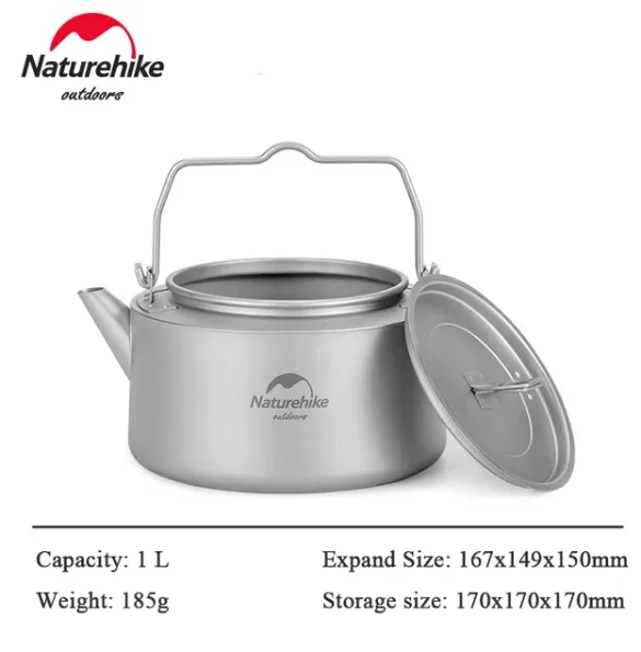 Naturehike Titanová kanvica 290g