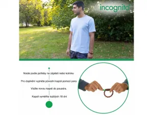 Incognito Repelentný náramok proti hmyzu Veľkosť: S